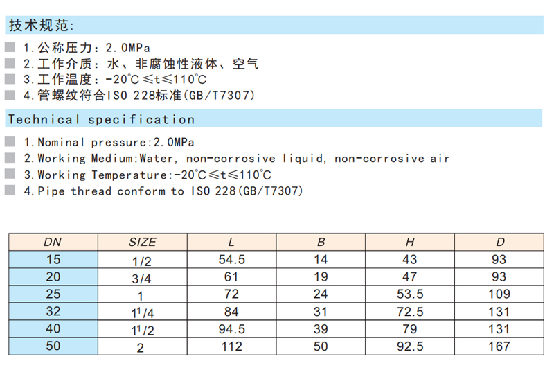 黄铜球阀 Q11F-20T