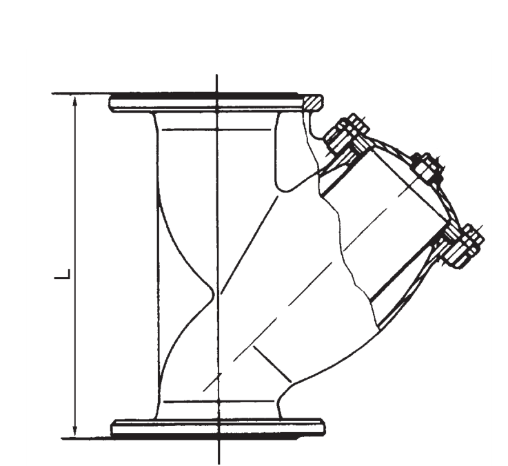 黄铜法兰过滤器 SY41-16T