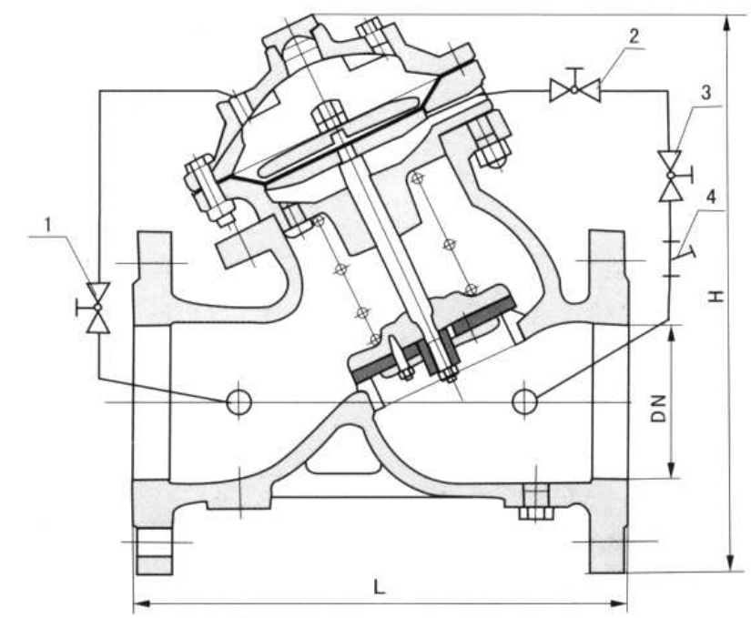 H H 7 4 1 X 缓 闭 式 止 回 阀