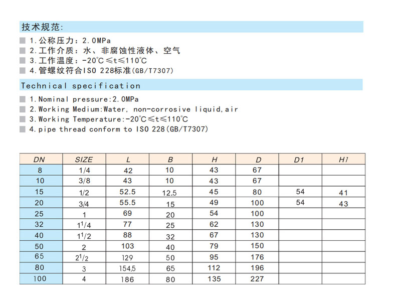 黄铜球阀 Q11F-20T