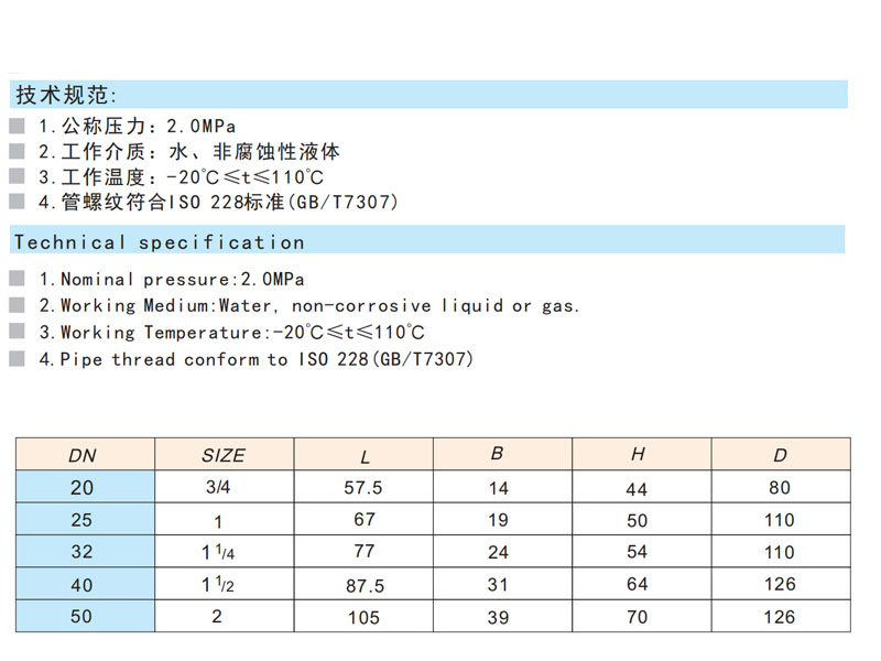 黄铜测温球阀 Q11F-20T