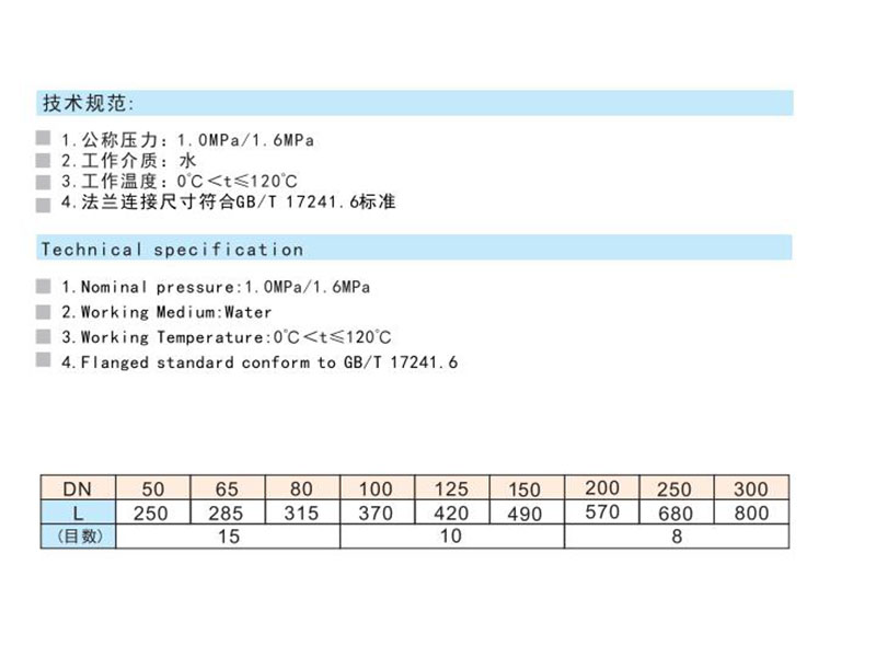 铁质法兰过滤器